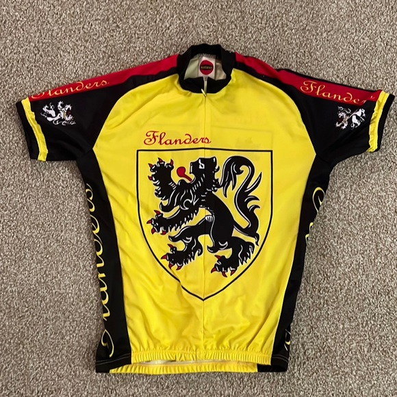Men’s Flanders Cycling Jersey - Picture 1 of 4